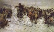 Vasily Surikov The Taking of the Snow china oil painting reproduction